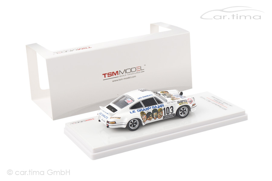 Porsche 911 Carrera RS 2.7 Tour de France 1973 TSM 1:43 TSM124358 Porsche 911 Carrera RS 2.7 Tour de France 1973 TSM 1:43 TSM124358