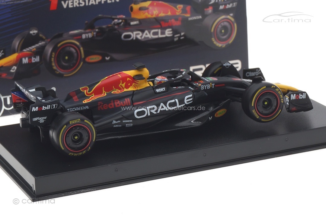 Oracle Red Bull Racing RB19 World Champion 2023 Max Verstappen Bburago 1:43 18-38083VERS
