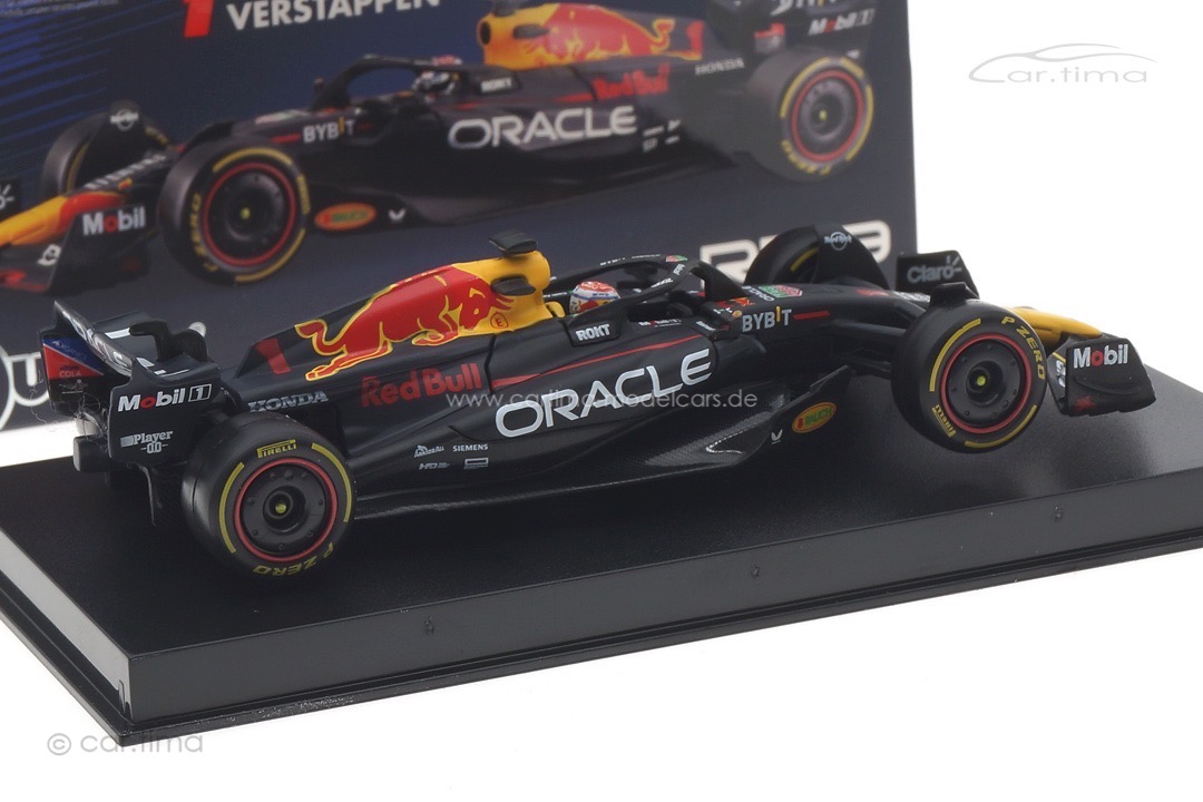 Oracle Red Bull Racing RB19 World Champion 2023 Max Verstappen Bburago 1:43 18-38083VERS Oracle Red Bull Racing RB19 World Champion 2023 Max Verstappen Bburago 1:43 18-38083VERS
