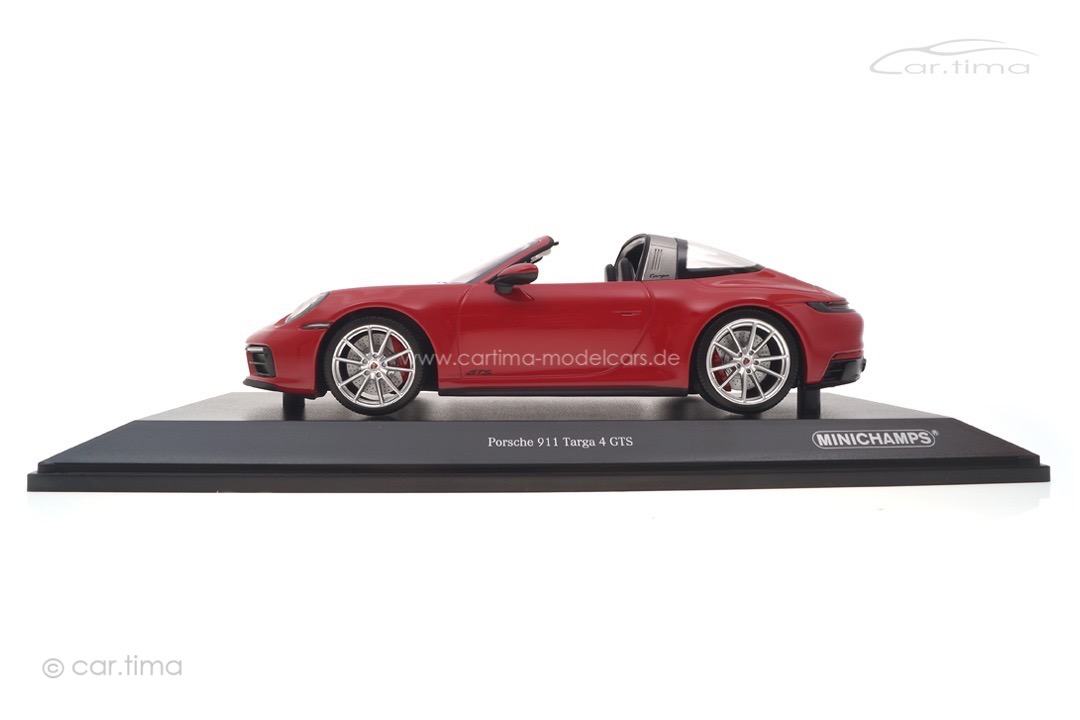 Porsche 911 (992) Targa 4 GTS Indischrot Minichamps 1:18 155061062 Porsche 911 (992) Targa 4 GTS Indischrot Minichamps 1:18 155061062
