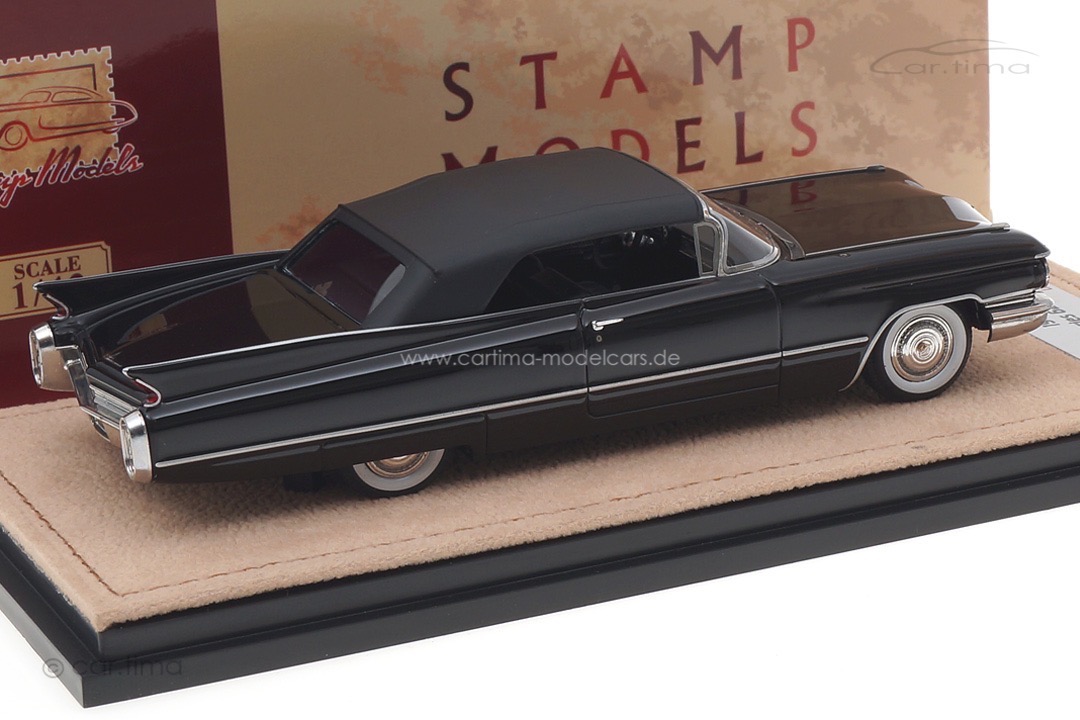 Cadillac Series 62 Convertible schwarz closed Stamp Models 1:43 STM60304