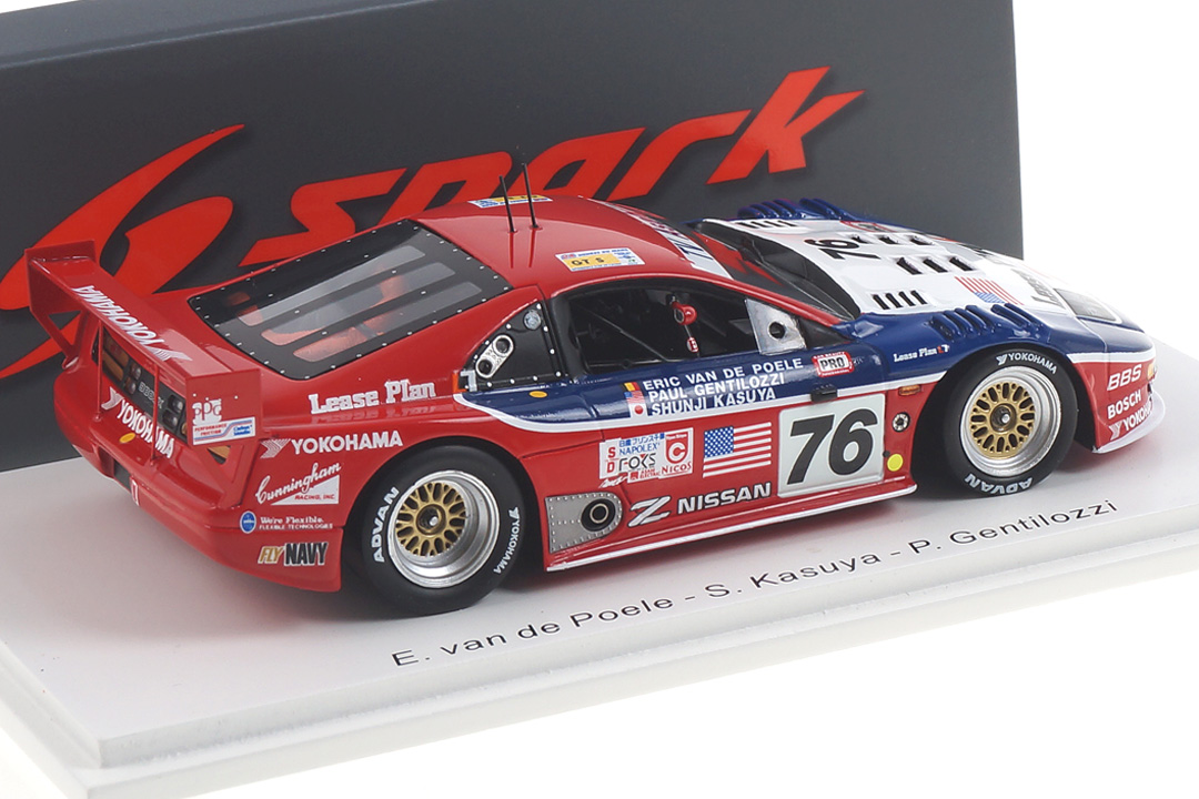 Nissan 300 ZX 24h Le Mans 1994 Gentilozzi/Kasuya/van de Poele Spark 1:43 S7741 Nissan 300 ZX 24h Le Mans 1994 Gentilozzi/Kasuya/van de Poele Spark 1:43 S7741