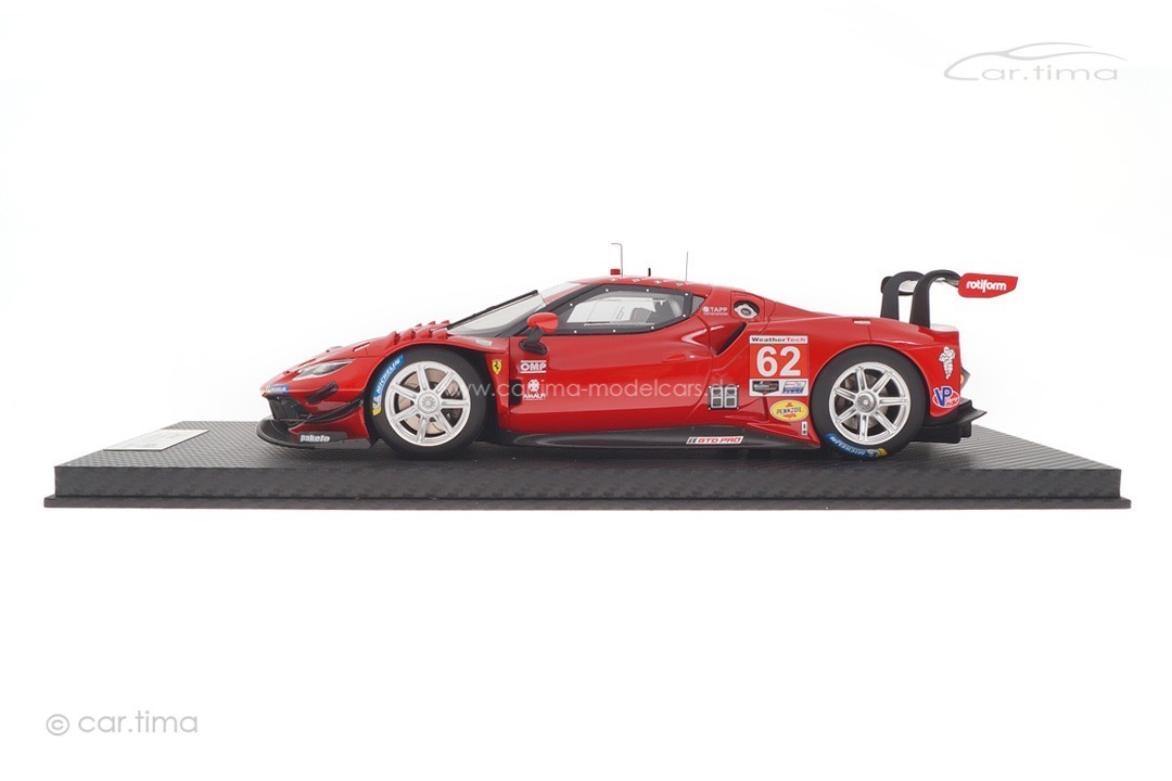 Ferrari 296 GT3 24h Daytona 2023 Calado/Rigon/Pier Guidi BBR 1:18 CS18001 Ferrari 296 GT3 24h Daytona 2023 Calado/Rigon/Pier Guidi BBR 1:18 CS18001