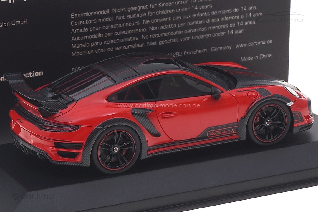 TECHART GTstreet R Indischrot TECHART Collection 1:43 091.992.143.007 TECHART GTstreet R Indischrot TECHART Collection 1:43 091.992.143.007