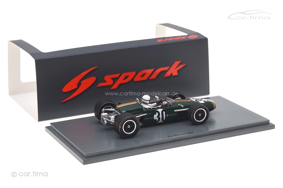 Brabham BT22 GP Frankreich 1966 Jo Bonnier Spark 1:43 S7092