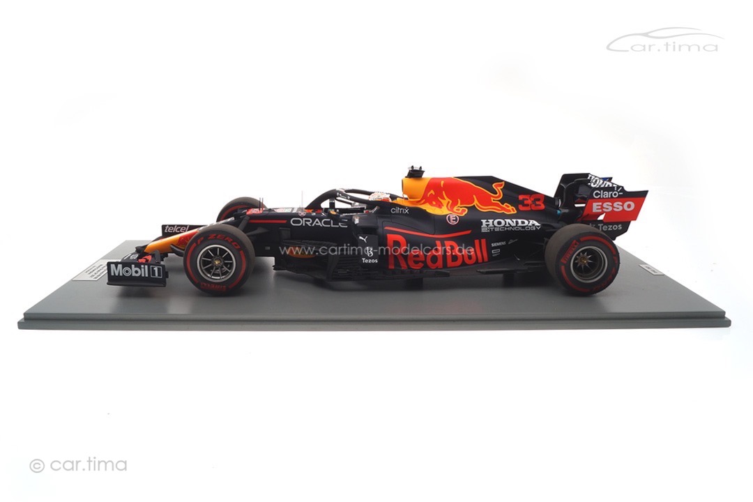Red Bull Racing RB16B Winner GP Abu Dhabi 2021 Max Verstappen inkl. Vitrine Spark 1:12 12S032 Red Bull Racing RB16B Winner GP Abu Dhabi 2021 Max Verstappen inkl. Vitrine Spark 1:12 12S032