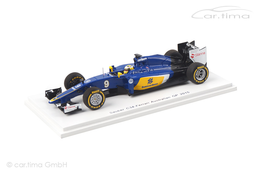 Sauber C34-Ferrari GP Australien 2015 Marcus Ericsson Spark 1:43 S4608 Sauber C34-Ferrari GP Australien 2015 Marcus Ericsson Spark 1:43 S4608