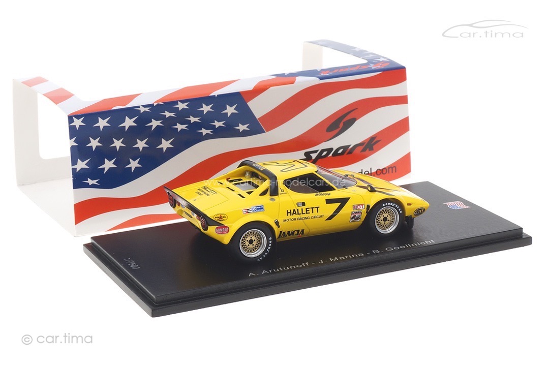 Lancia Stratos 24h Daytona 1977 Arutunoff/Marina/Goellnicht Spark 1:43 US170 Lancia Stratos 24h Daytona 1977 Arutunoff/Marina/Goellnicht Spark 1:43 US170