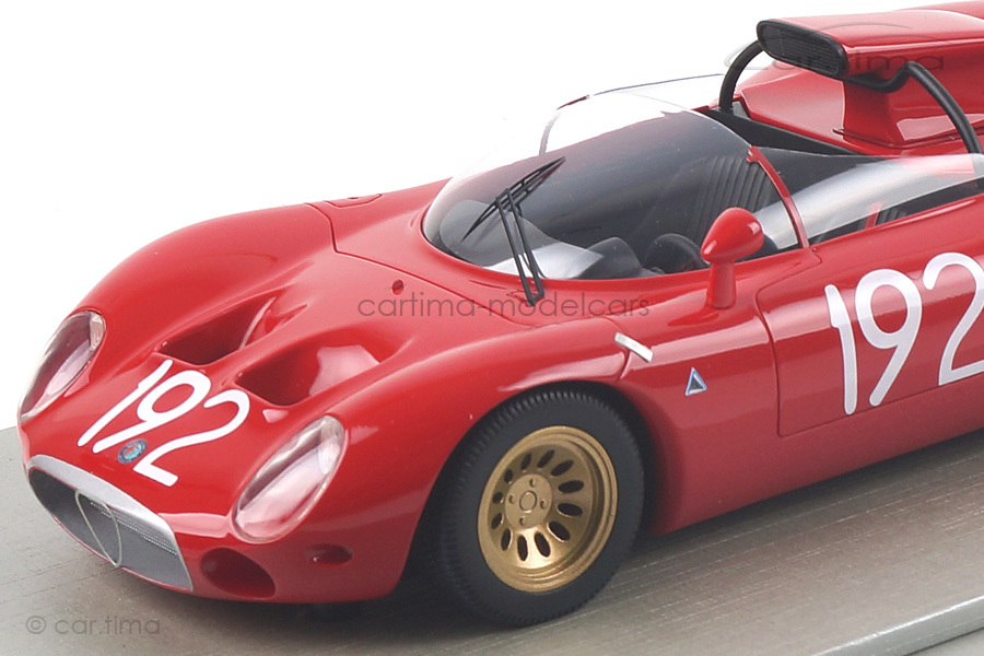 Alfa Romeo 33.2 Periscopio Targa Florio 1967 Galli/Giunti TM 1:18 TM18-49D