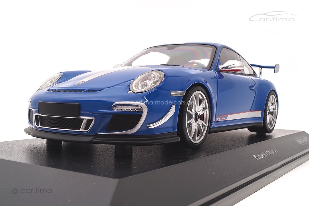 Porsche 911 (997) GT3 RS 4.0 Maritimblau Minichamps 1:18 155062222