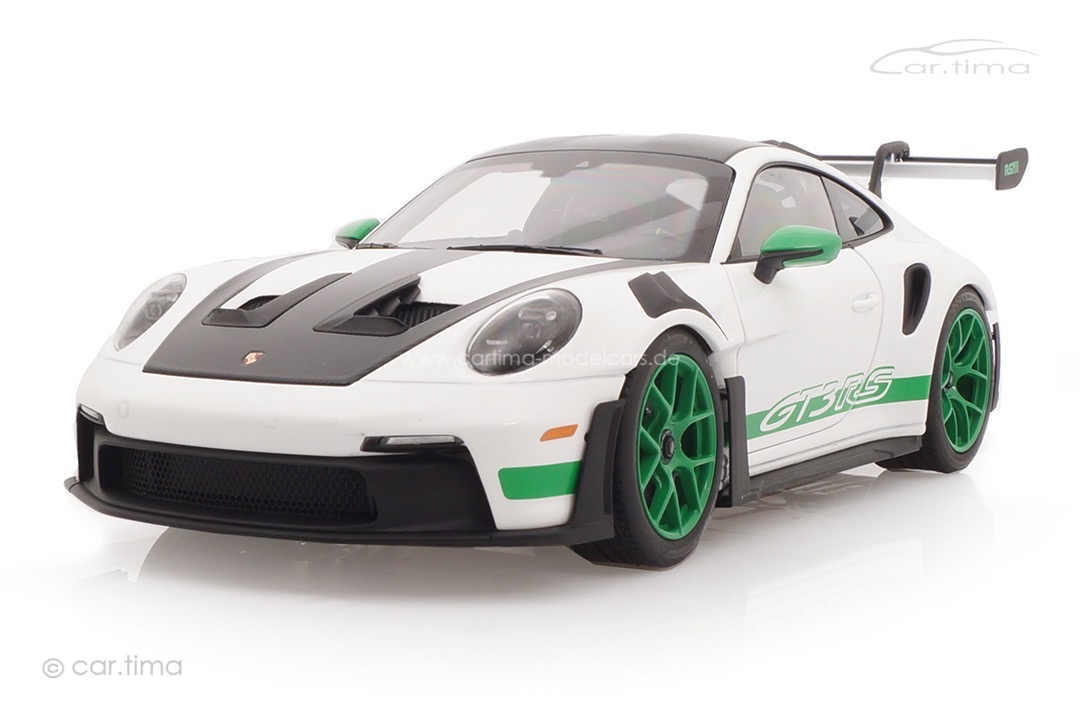 Porsche 911 (992) GT3 RS Tribute to Carrera RS Weiß/Pythongrün Norev 1:18 187372