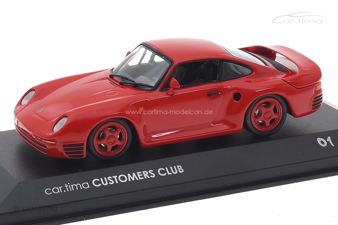 Porsche 959 car.tima CUSTOMERS CLUB Originalsignatur Dieter Röscheisen car.tima CUSTOMIZED 1:43 Porsche 959 car.tima CUSTOMERS CLUB Originalsignatur Dieter Röscheisen car.tima CUSTOMIZED 1:43