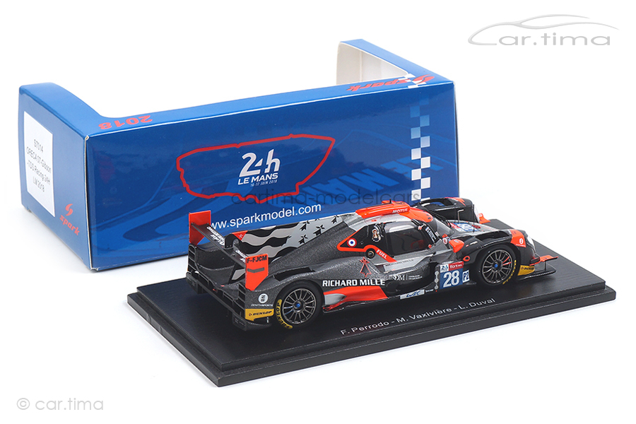 Oreca 07-Gibson 24h Le Mans 2018 Duval/Perrodo/Vaxiviére Spark 1:43 S7014 Oreca 07-Gibson 24h Le Mans 2018 Duval/Perrodo/Vaxiviére Spark 1:43 S7014
