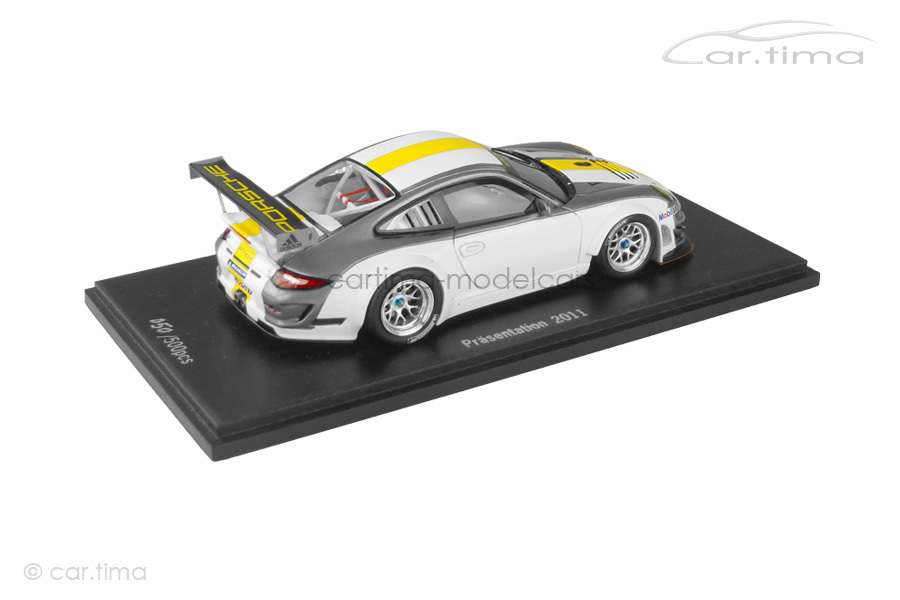 Porsche 911 (997 II) GT3 RSR Präsentation 2011 Spark 1:43 CAP04311005