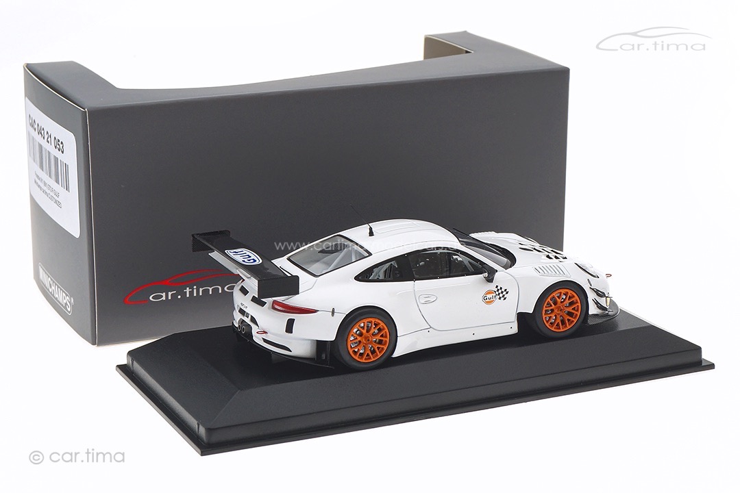Porsche 911 (991) GT3 R GULF Minichamps car.tima CUSTOMIZED 1:43 CAC04321053