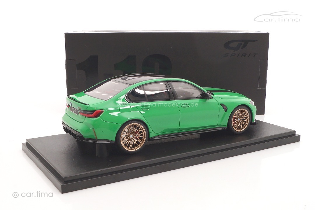 BMW M3 CS (2023) Signalgrün GT Spirit 1:18 GT976