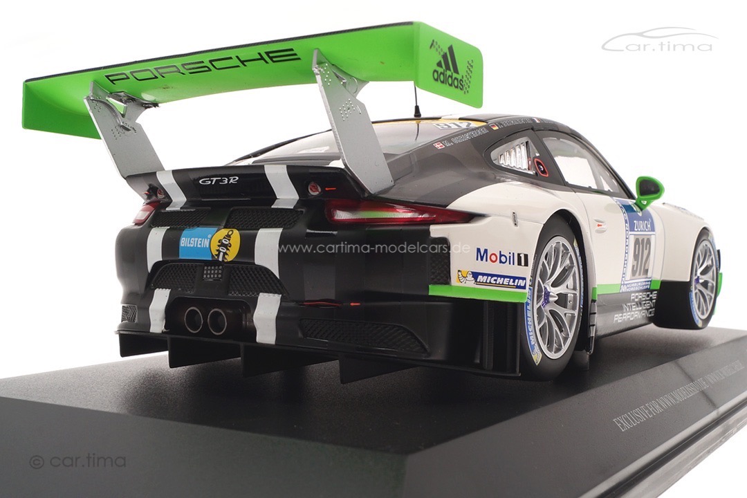 Porsche 911 (991) GT3 R 24h Nürburgring 2016 Christensen/Bergmeister/Makowiecki/Lietz Minichamps Porsche 911 (991) GT3 R 24h Nürburgring 2016 Christensen/Bergmeister/Makowiecki/Lietz Minichamps