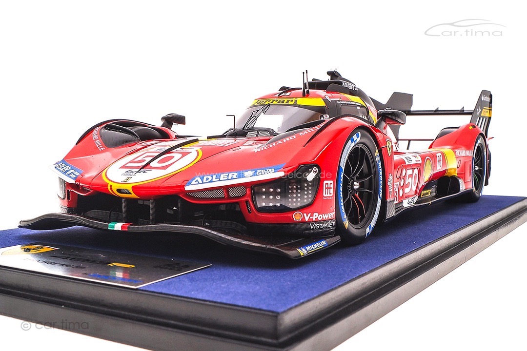 Ferrari 499P 24h Le Mans 2023 Fuoco/Molina/Nielsen LookSmart 1:18 LS18LM034 Ferrari 499P 24h Le Mans 2023 Fuoco/Molina/Nielsen LookSmart 1:18 LS18LM034