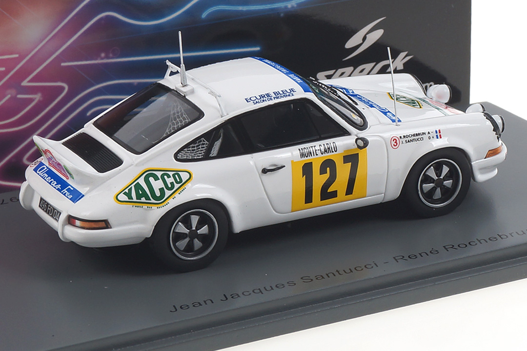 Porsche 911 Carrera RS 2.7 Rallye Monte Carlo 1978 Santucci/Rochebrun Spark 1:43 S6641 Porsche 911 Carrera RS 2.7 Rallye Monte Carlo 1978 Santucci/Rochebrun Spark 1:43 S6641
