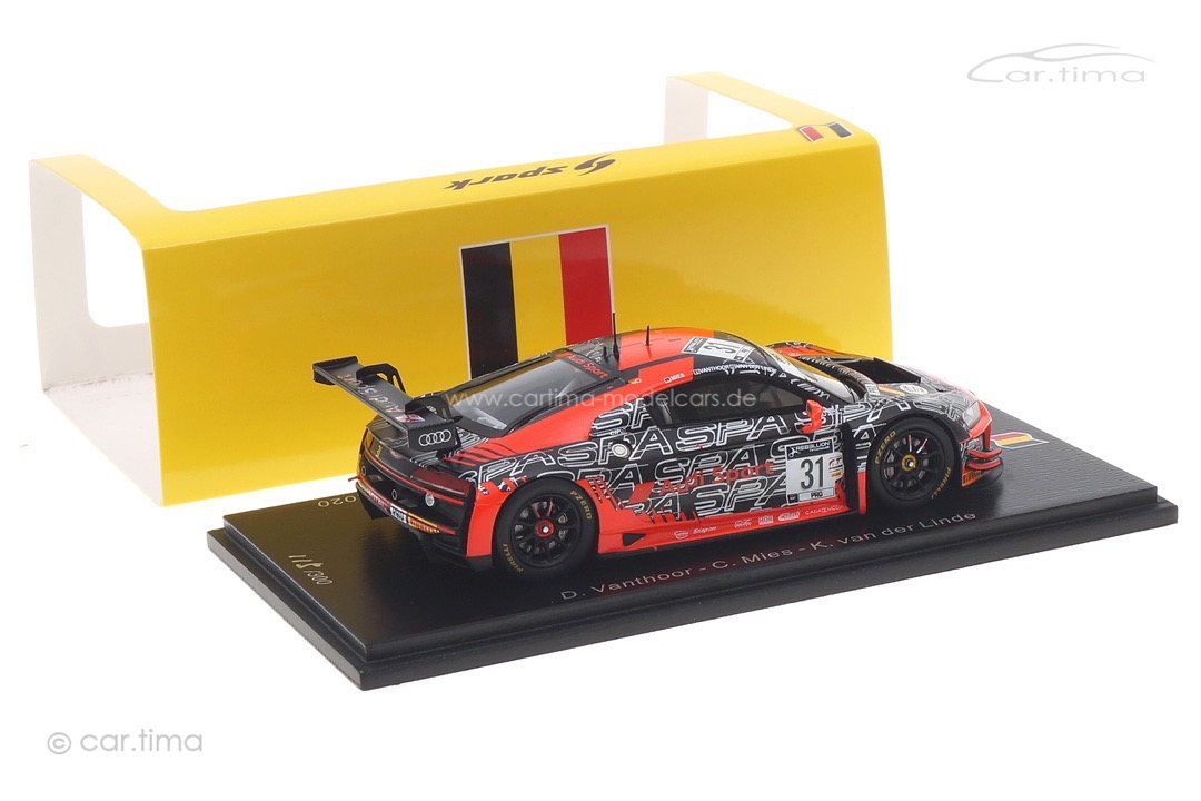 Audi R8 LMS GT3 24h Spa 2020 Mies/van der Linde/Vanthoor Spark 1:43 SB407