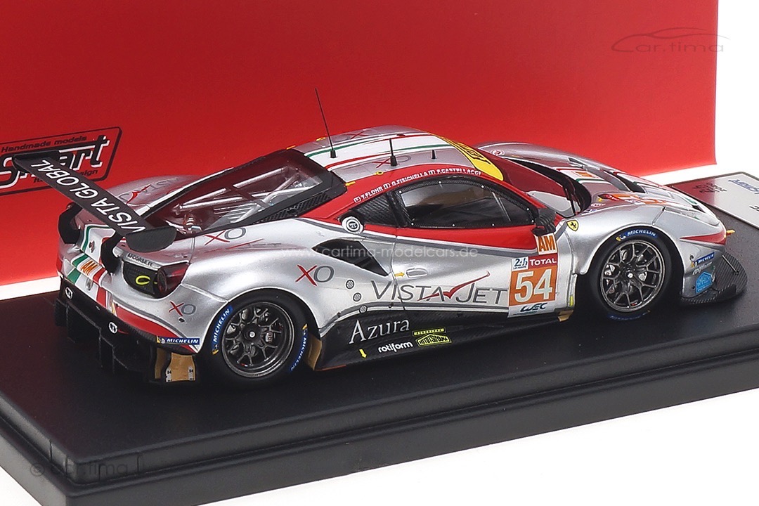 Ferrari 488 GTE Evo 24h Le Mans 2020 Castellacci/Fisichella/Flohr Looksmart 1:43 LSLM110 Ferrari 488 GTE Evo 24h Le Mans 2020 Castellacci/Fisichella/Flohr Looksmart 1:43 LSLM110