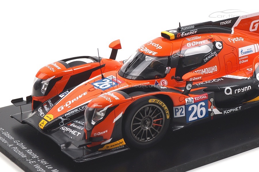 Oreca 07-Gibson 24h Le Mans 2018 Rusinov/Pizzitola/Vergne Spark 1:18 18S399 Oreca 07-Gibson 24h Le Mans 2018 Rusinov/Pizzitola/Vergne Spark 1:18 18S399
