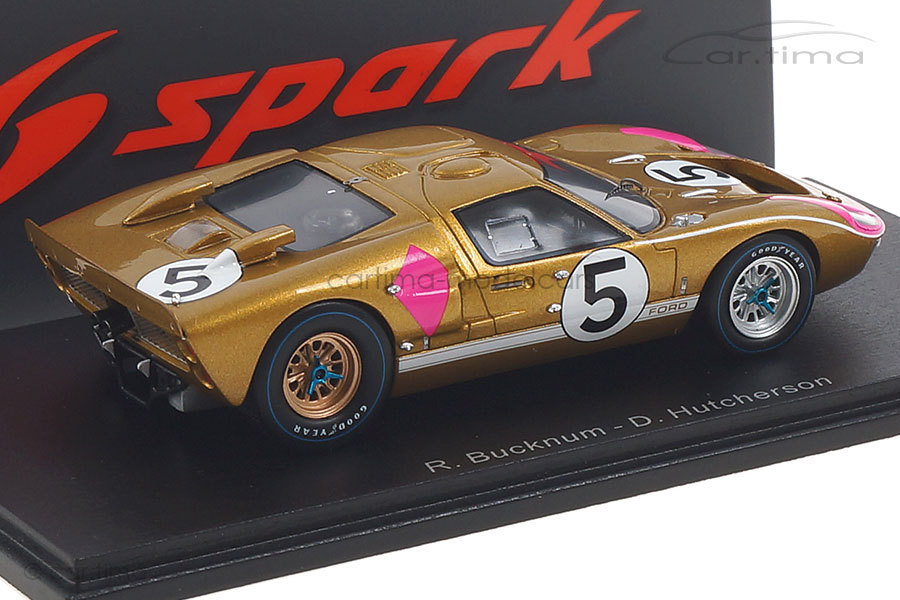 Ford GT40 MKII 24h Le Mans 1966 Bucknum/Hutcherson Spark 1:43 S4076 Ford GT40 MKII 24h Le Mans 1966 Bucknum/Hutcherson Spark 1:43 S4076