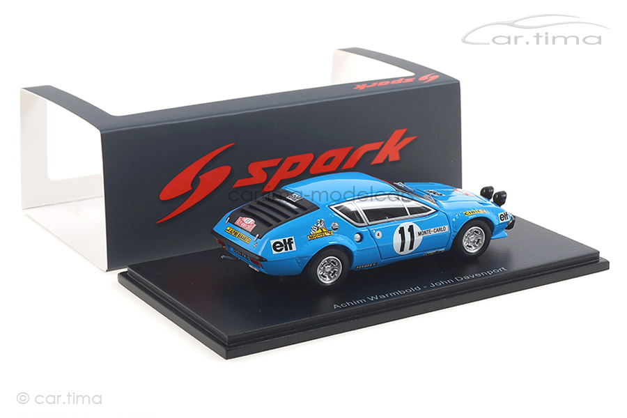 Alpine A310 Rallye Monte Carlo 1975 Warmbold/Davenport Spark 1:43 S5494 Alpine A310 Rallye Monte Carlo 1975 Warmbold/Davenport Spark 1:43 S5494