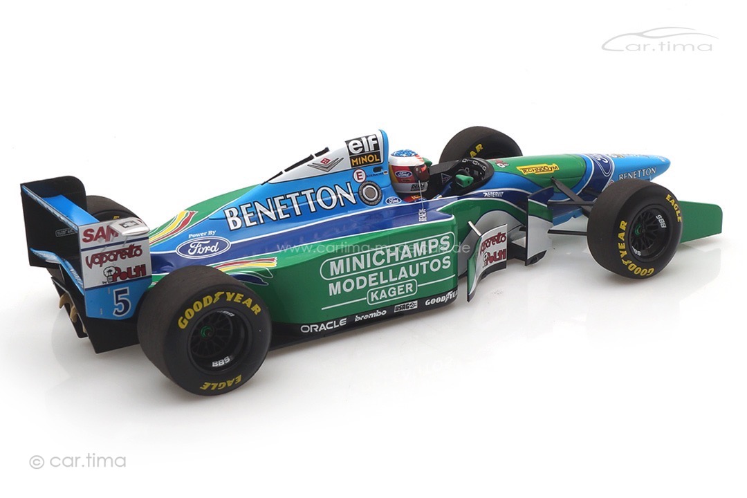 Benetton Ford B194 GP Deutschland 1994 Michael Schumacher Minichamps 1:18 510942705 Benetton Ford B194 GP Deutschland 1994 Michael Schumacher Minichamps 1:18 510942705
