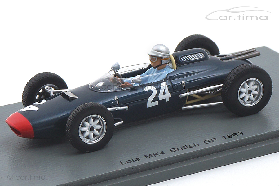 Lola Mk4 British GP 1963 John Campbell-Jones Spark 1:43 S5332 Lola Mk4 British GP 1963 John Campbell-Jones Spark 1:43 S5332