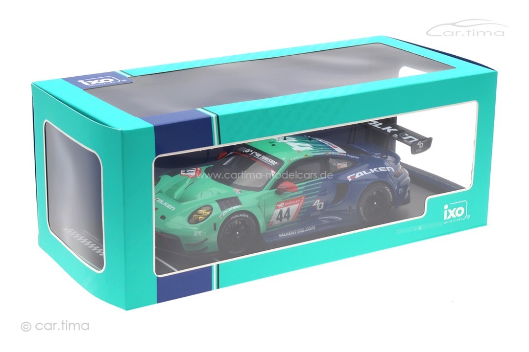Porsche 911 (992) GT3 R 24h Nürburgring 2023 Falken Motorsport IXO 1:18 LEGT18-23037B Porsche 911 (992) GT3 R 24h Nürburgring 2023 Falken Motorsport IXO 1:18 LEGT18-23037B