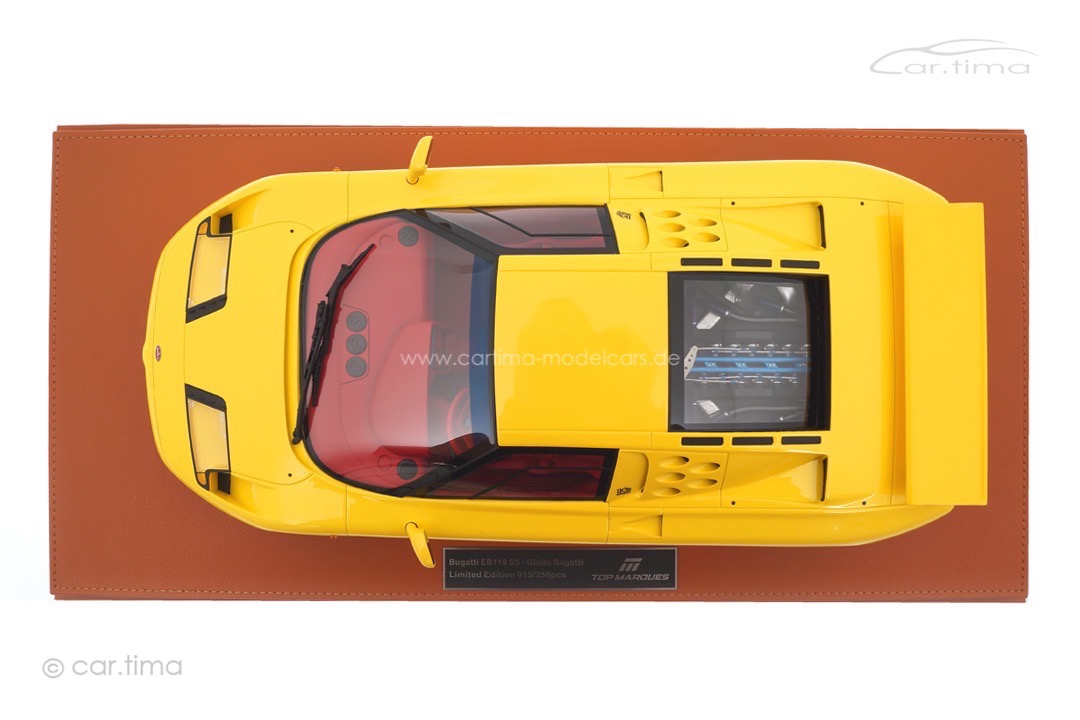 Bugatti EB110 SS gelb Top Marques 1:12 TM12-42C Bugatti EB110 SS gelb Top Marques 1:12 TM12-42C