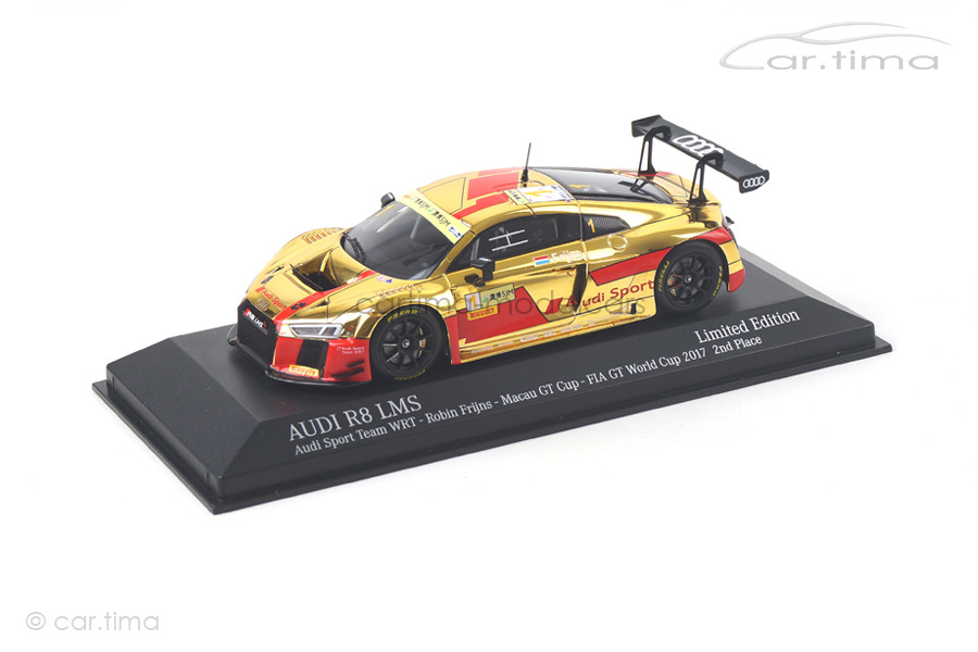 Audi R8 LMS Macau GT Cup 2017 Robin Frijns Minichamps 1:43 437171799