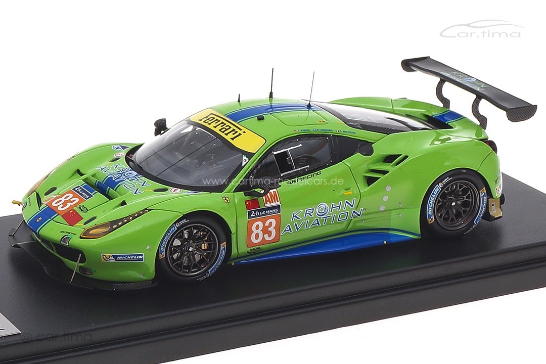 Ferrari 488 GTE 24h Le Mans 2017 Bertolini/Krohn/Jönsson LookSmart 1:43 LSLM075 Ferrari 488 GTE 24h Le Mans 2017 Bertolini/Krohn/Jönsson LookSmart 1:43 LSLM075
