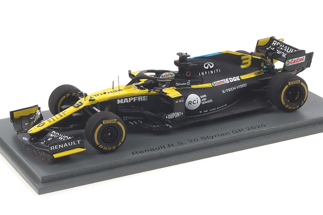Renault R.S. 20 GP Steiermark 2020 Daniel Ricciardo Spark 1:43 S6476