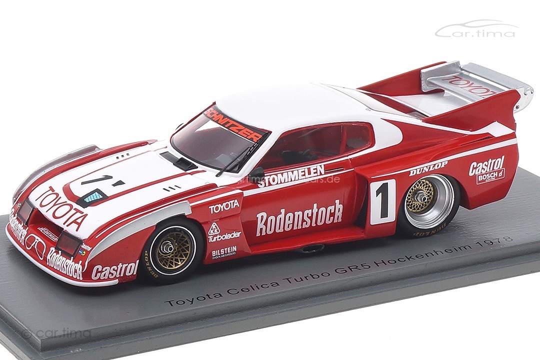 Toyota Celica LB Turbo GR. 5 DRM Hockenheim 1978 Rolf Stommelen Spark 1:43 S7701 Toyota Celica LB Turbo GR. 5 DRM Hockenheim 1978 Rolf Stommelen Spark 1:43 S7701