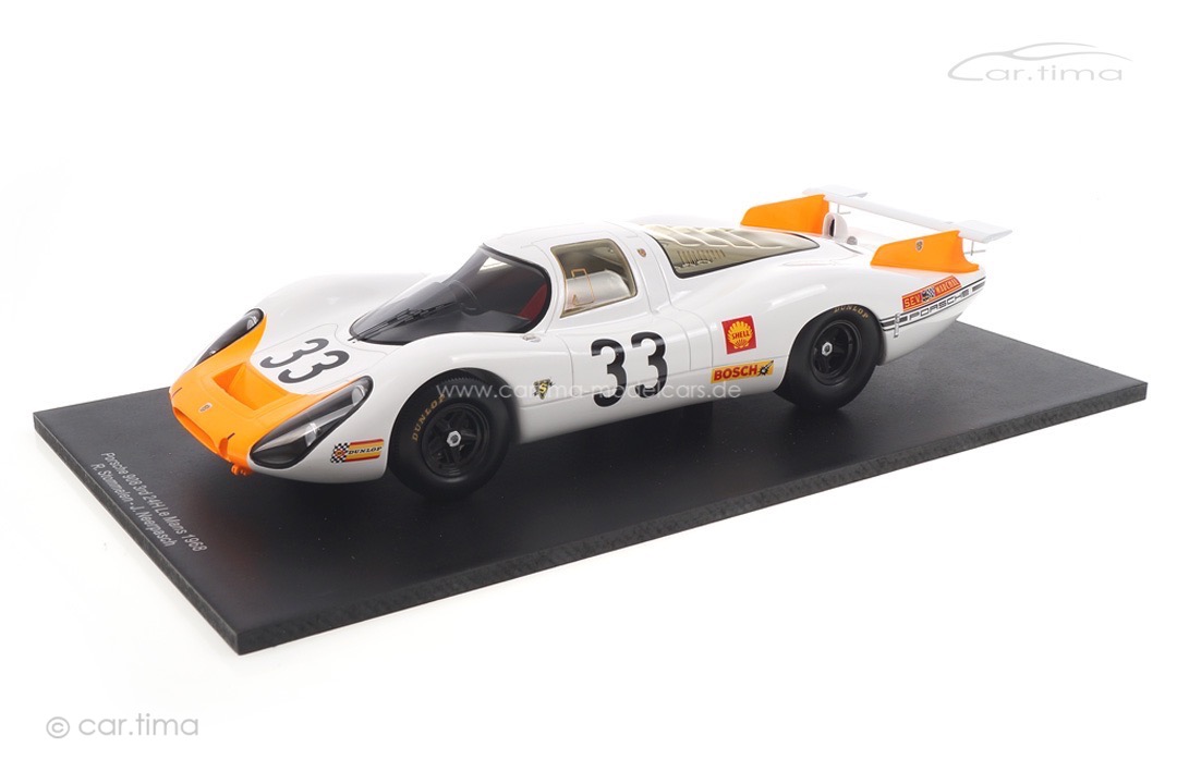 Porsche 908 24h Le Mans 1968 Neerpasch/Stommelen Spark 1:18 18S518 Porsche 908 24h Le Mans 1968 Neerpasch/Stommelen Spark 1:18 18S518