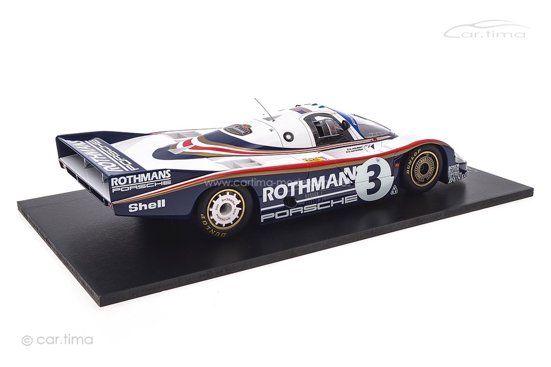 Porsche 956 L 24h Le Mans 1982 Signatur Norbert Singer inkl. Vitrine Spark 1:18 18S424SIG Porsche 956 L 24h Le Mans 1982 Signatur Norbert Singer inkl. Vitrine Spark 1:18 18S424SIG