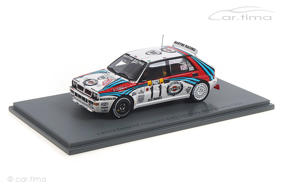Décalcomanies 1/43 Lancia Delta HF Integrale Evo - Rallye Monte-Carlo 1992 - Motul B.Balas