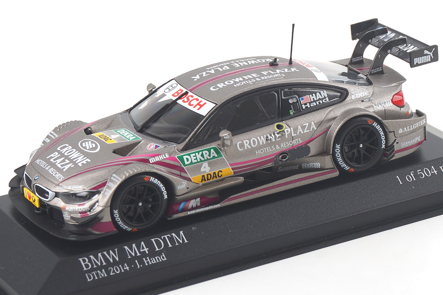 BMW M4 DTM (F82) DTM 2014 Joey Hand Minichamps 1:43 410142404 BMW M4 DTM (F82) DTM 2014 Joey Hand Minichamps 1:43 410142404