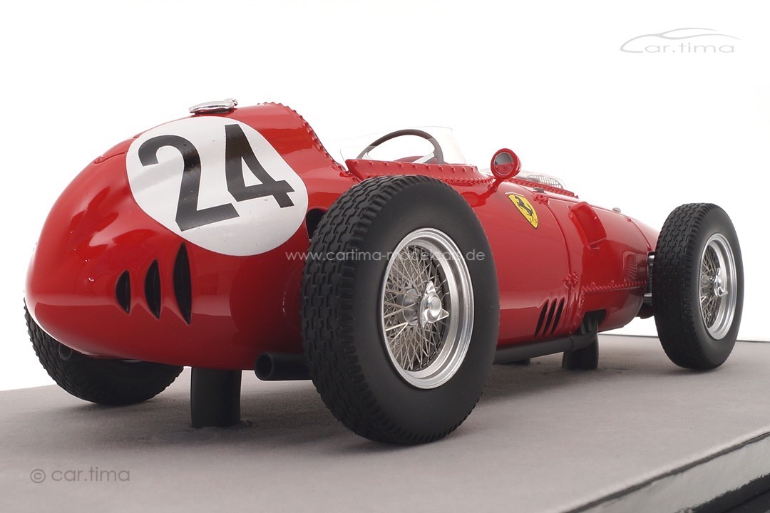 Ferrari Dino 246/256 F1 Winner GP Frankreich Reims 1959 Tony Brooks Tecnomodel 1:18 TM18-244B Ferrari Dino 246/256 F1 Winner GP Frankreich Reims 1959 Tony Brooks Tecnomodel 1:18 TM18-244B