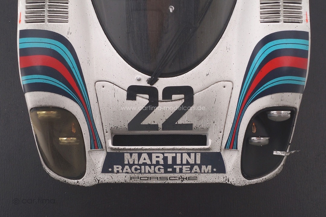 Porsche 917 Winner 24h Le Mans 1971 Marko/van Lennep car.tima FINISH LINE inkl. Vitrine Porsche 917 Winner 24h Le Mans 1971 Marko/van Lennep car.tima FINISH LINE inkl. Vitrine