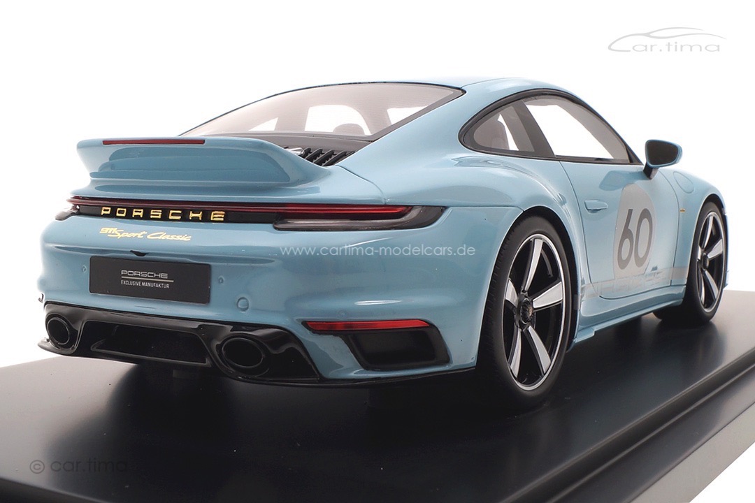 Porsche 911 (992) Sport Classic Meissenblau Spark 1:18 WAP0210100SSPC Porsche 911 (992) Sport Classic Meissenblau Spark 1:18 WAP0210100SSPC