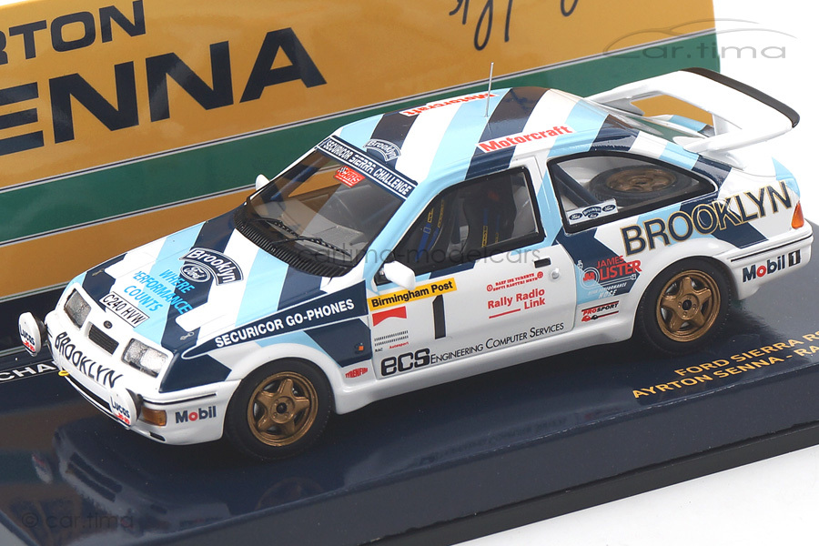 Ford Sierra RS 500 Rally Test 1986 Ayrton Senna Minichamps 1:43 540864399 Ford Sierra RS 500 Rally Test 1986 Ayrton Senna Minichamps 1:43 540864399