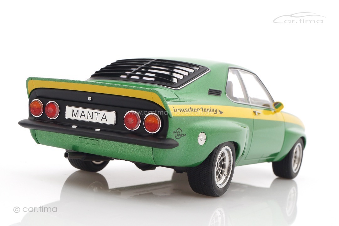 Opel Manta A Si Irmscher grün met./gelb MCG 1:18 MCG18425
