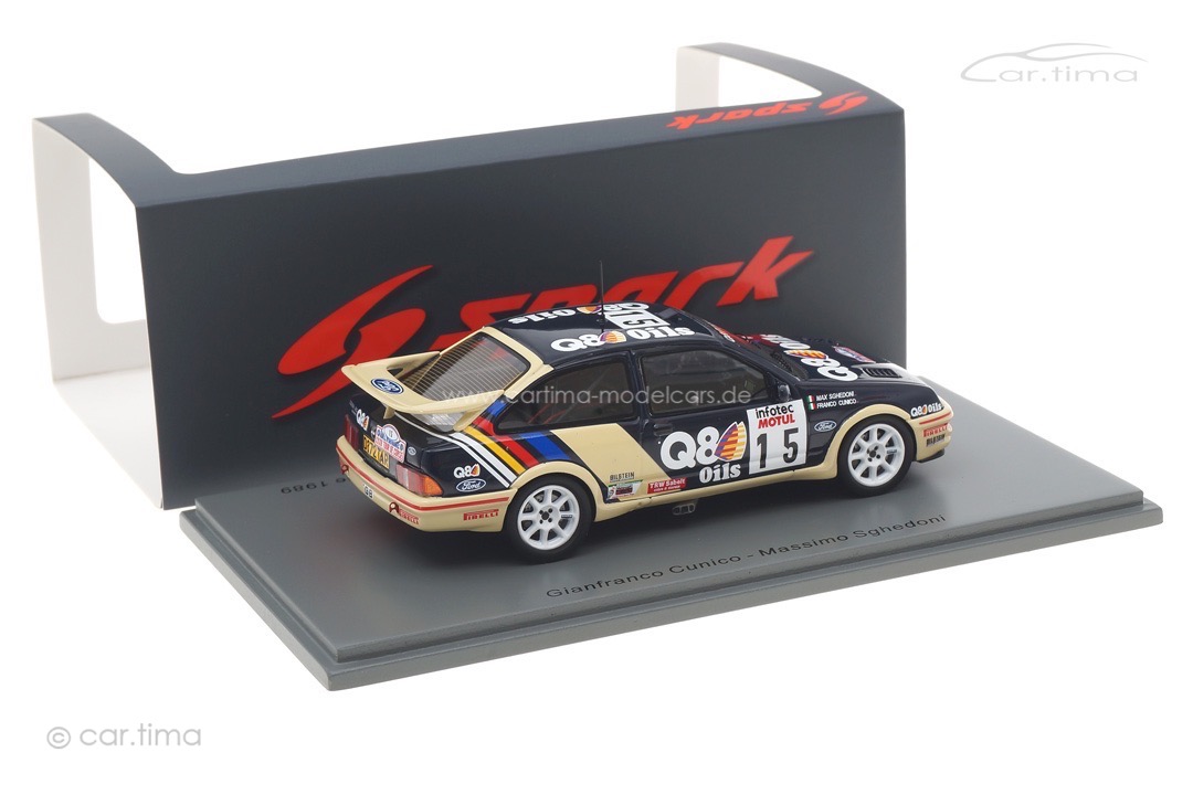Ford Sierra RS Cosworth Tour de Corse 1989 Cunico/Sghedoni Spark 1:43 S8707