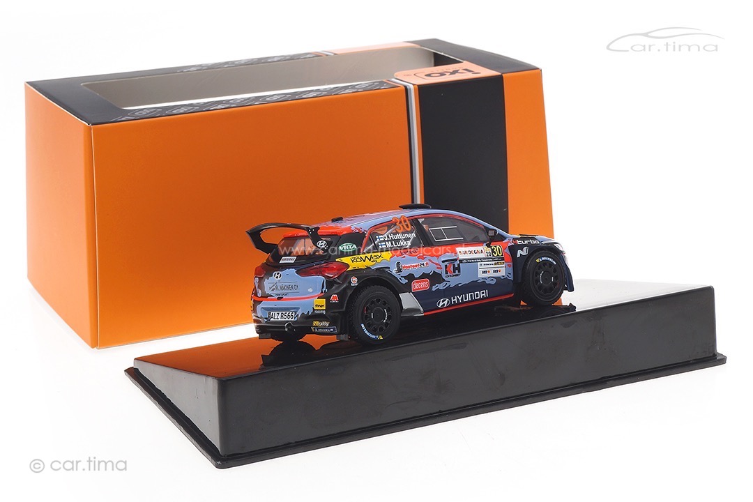 Hyundai i20 R5 Rallye Sardinien 2020 Huttunen/Lukka IXO 1:43 RAM765LQ Hyundai i20 R5 Rallye Sardinien 2020 Huttunen/Lukka IXO 1:43 RAM765LQ