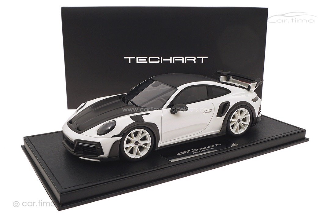 TECHART GTstreet R (Basis 992) Weiß/Rad weiß TECHART Collection 1:18 092.992.118.009