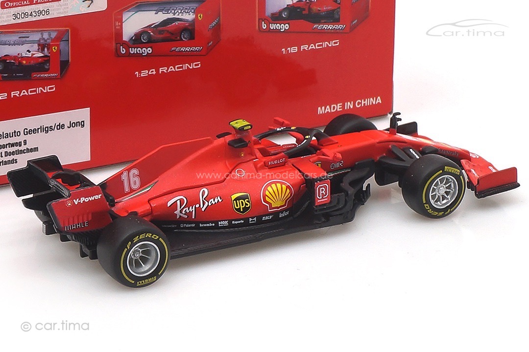 Ferrari SF1000 GP Österreich 2020 Charles Leclerc Bburago 1:43 18-36823L Ferrari SF1000 GP Österreich 2020 Charles Leclerc Bburago 1:43 18-36823L
