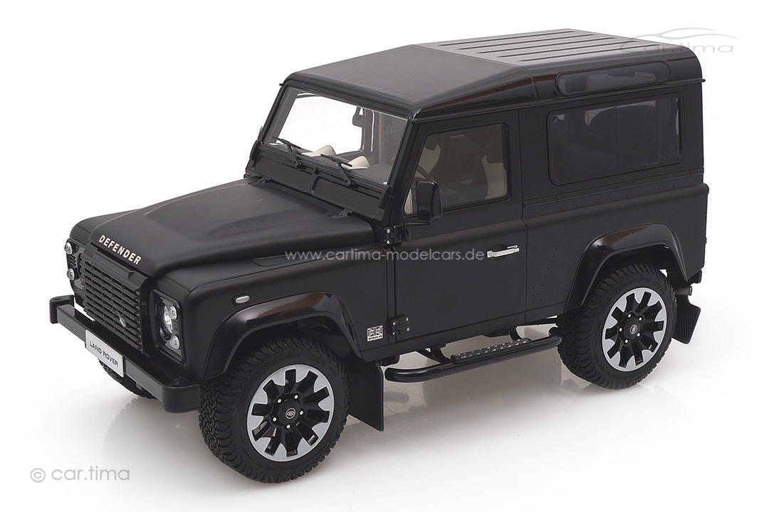 Land Rover Defender 90 Works 2018 schwarz matt LCD Models 1:18 LCD18007-MB